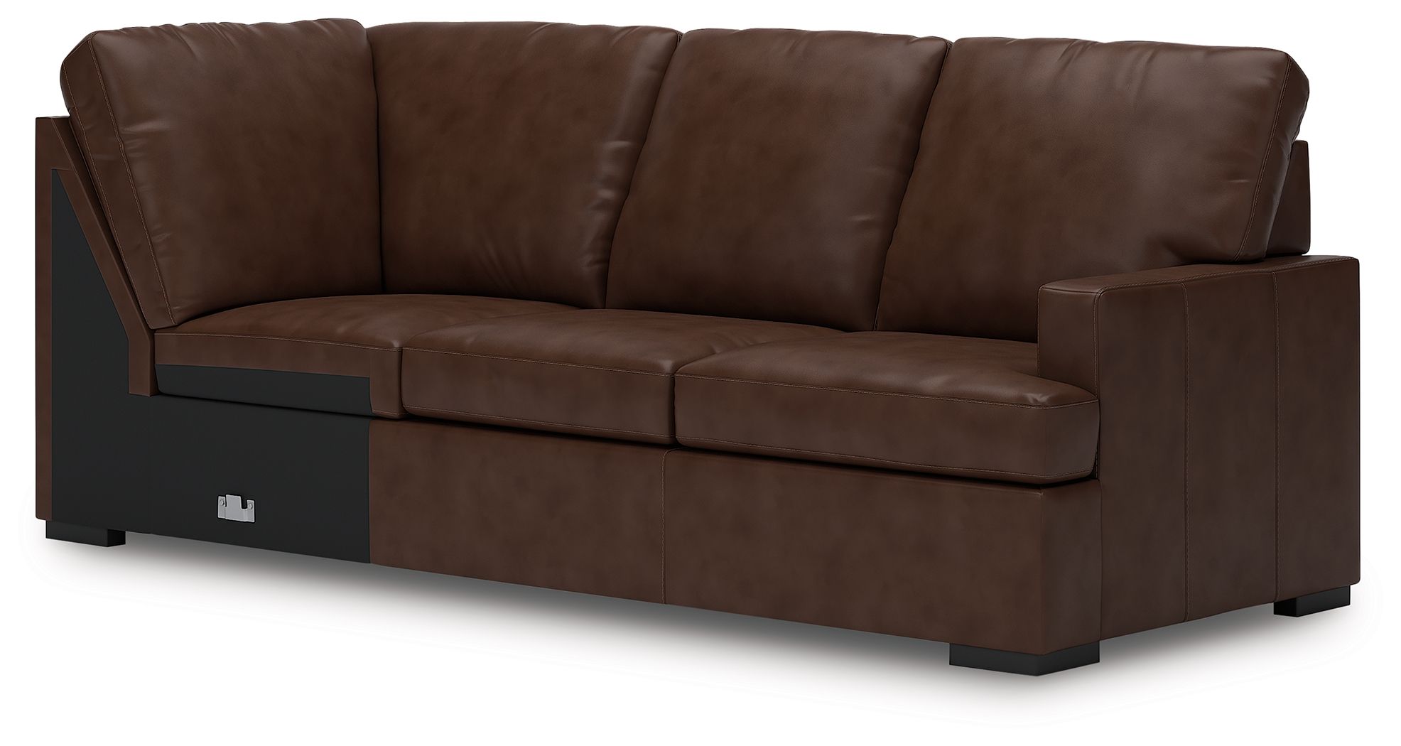 McDowlan - Coffee - RAF Sofa With Corner Wedge