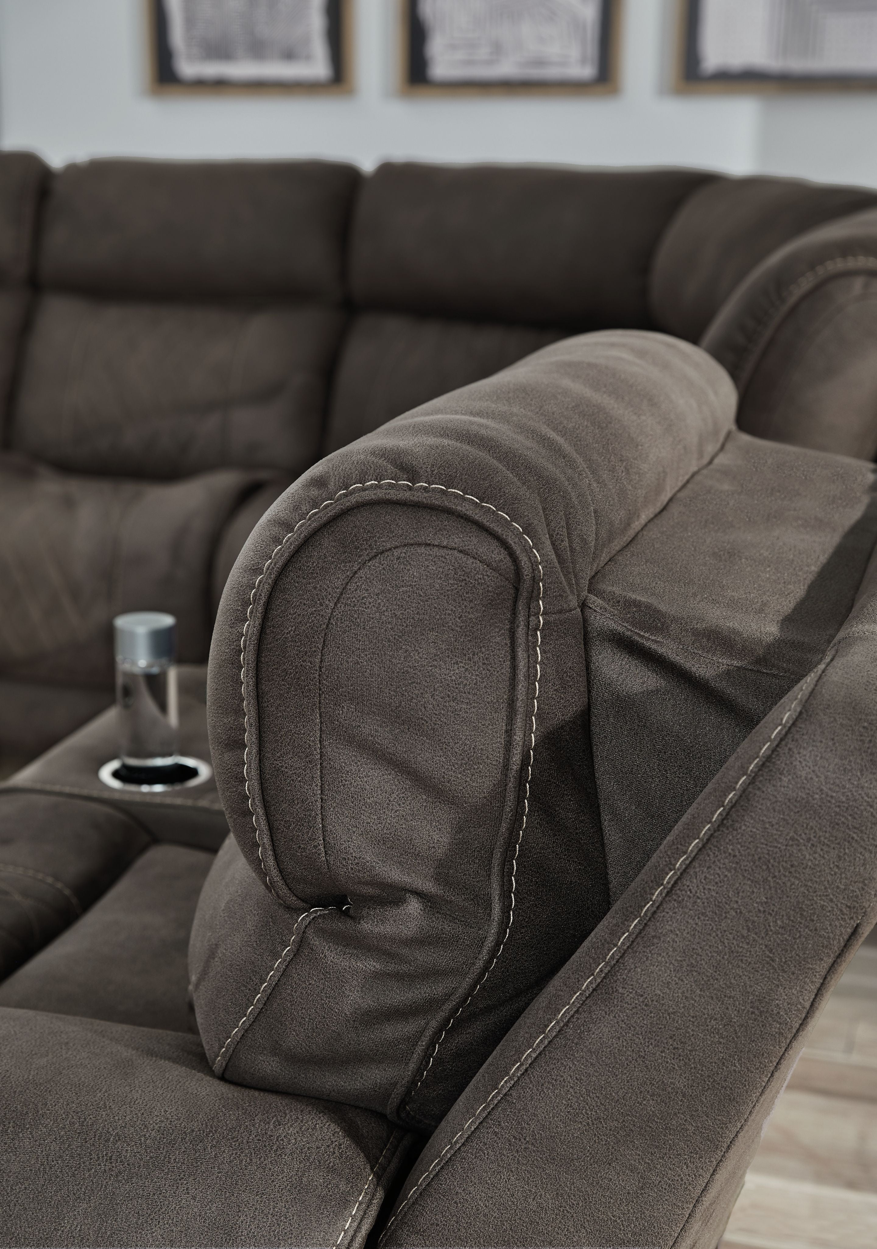 Hoopster - Gunmetal - Raf Zero Wall Power Recliner