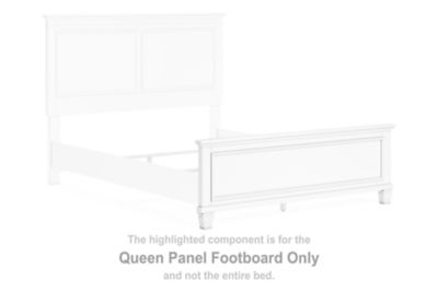 Fortman - White - Queen Panel Footboard