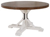 Valebeck - Brown - Round Dining Room Table Top