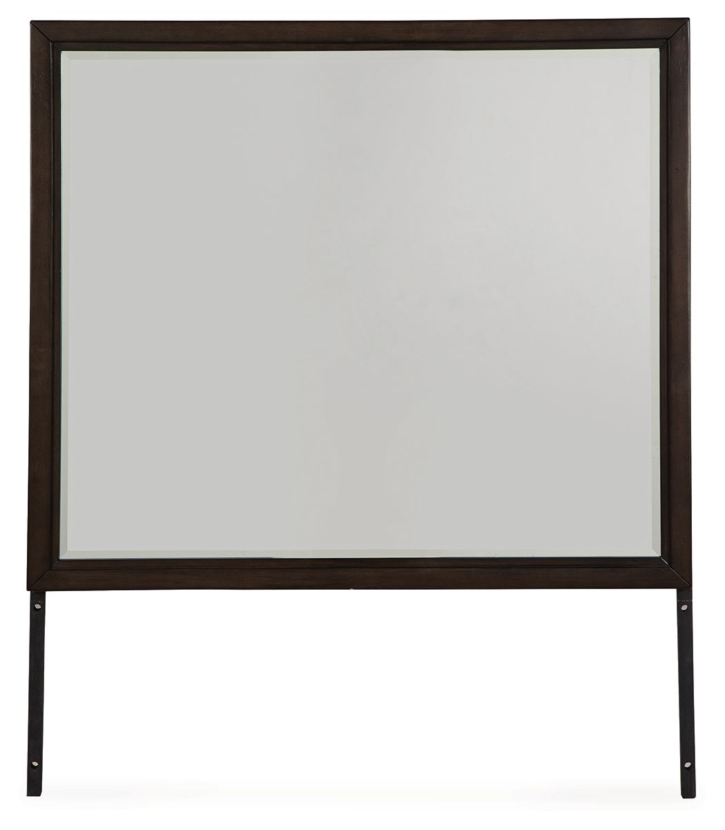 Neymorton - Dark Grayish Brown - Bedroom Mirror