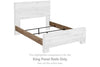 Hyanna - Tan Brown - King Panel Rails