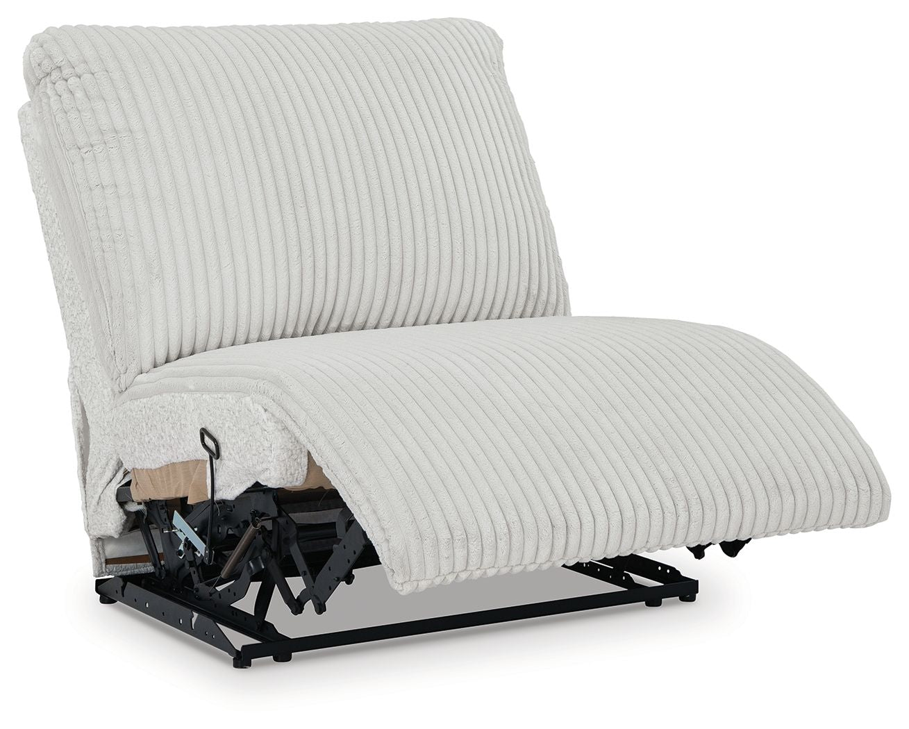 Top Tier - Alloy - Armless Recliner