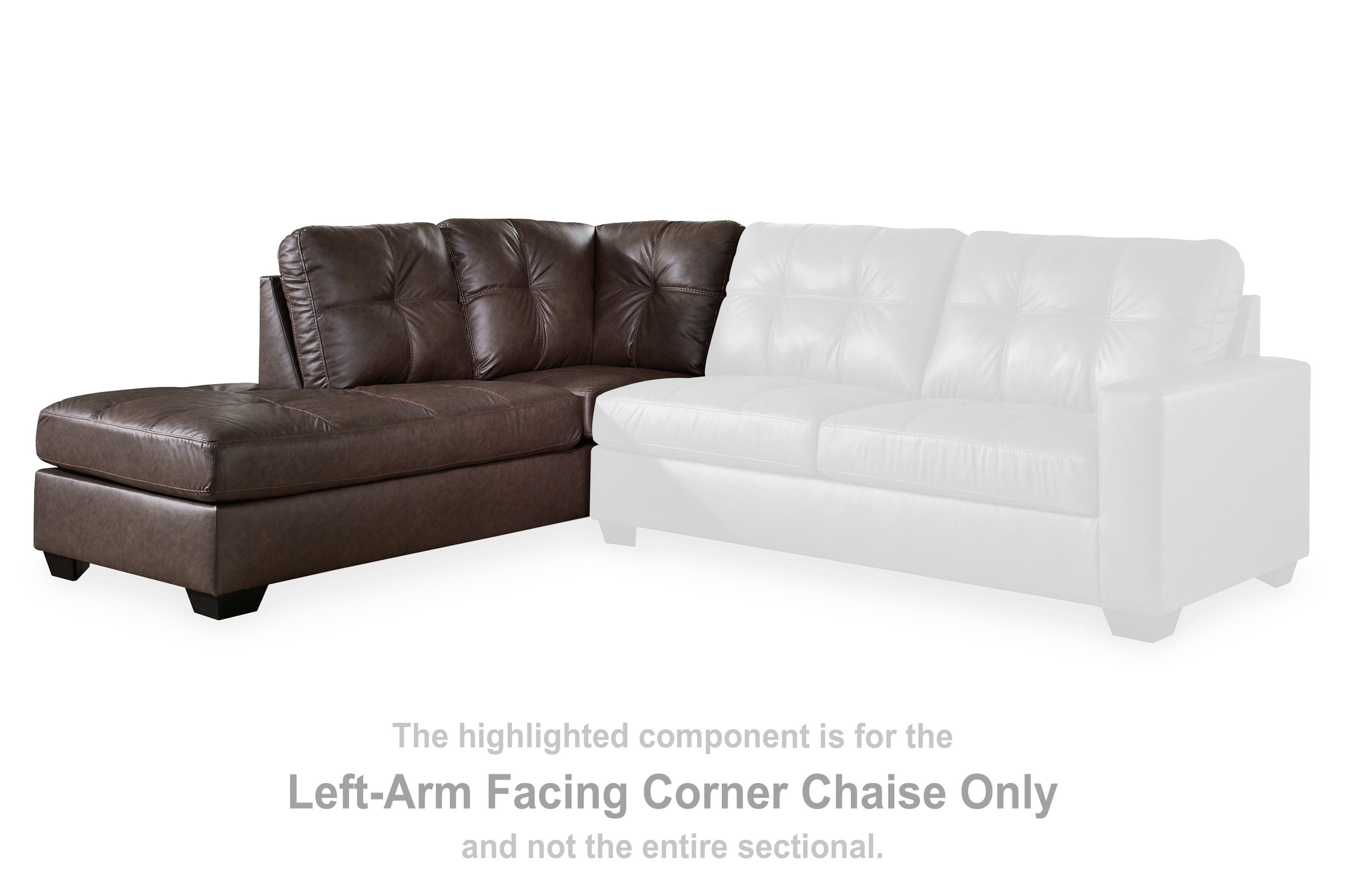 Barlin Mills - Umber - Laf Corner Chaise