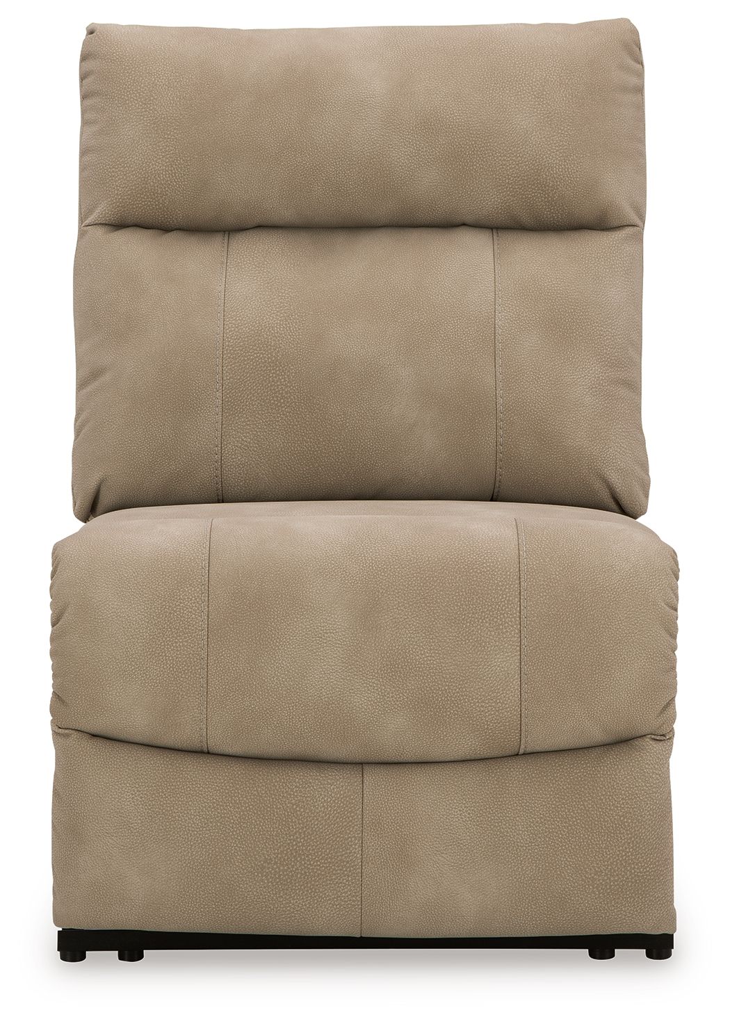 Next-gen Durapella - Sand - Power Armless Recliner With Adj Headrest