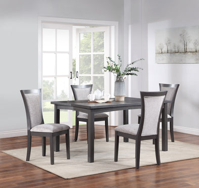 Colton 5 PC Dining Table Set + 2 FREE SIDE CHAIRS***