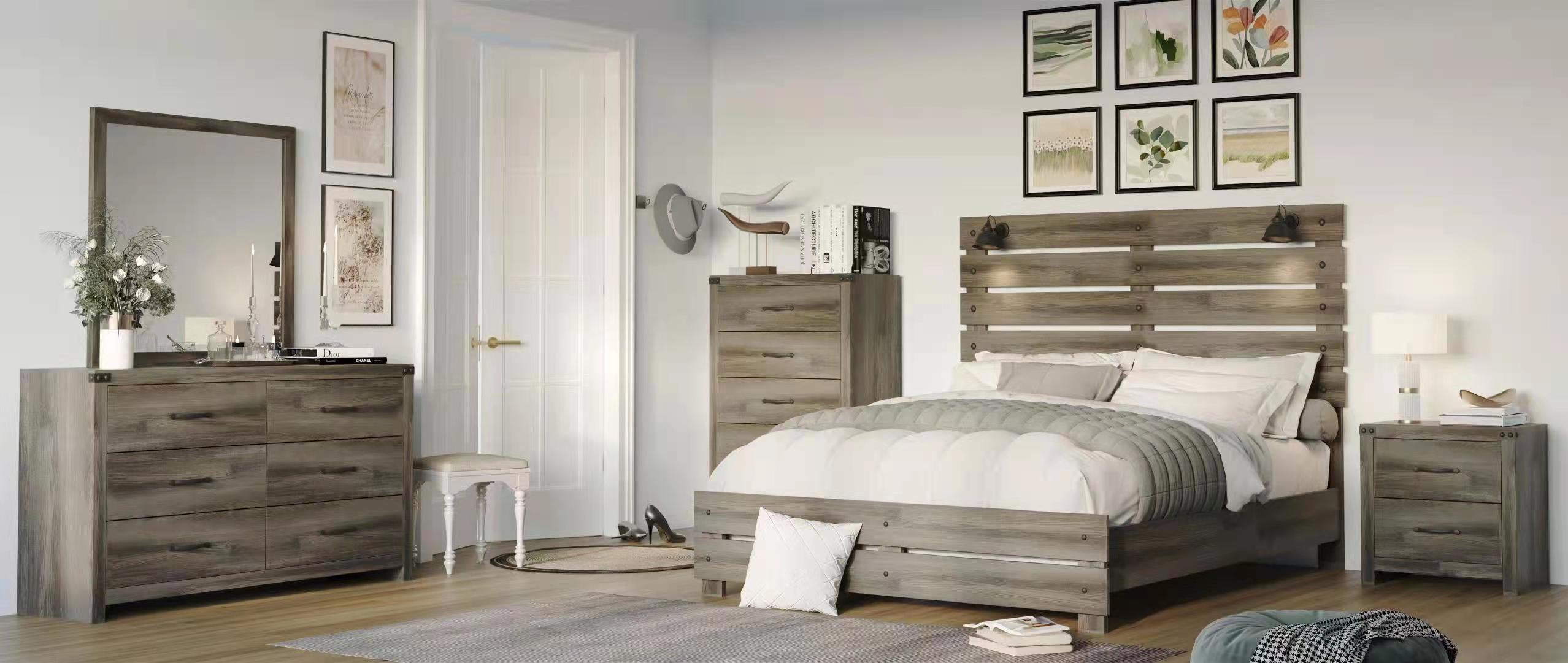 Misty Lodge - 4 PC Queen Bedroom Set