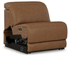 Magic Man - Caramel - Power Armless Recliner With Adj Headrest