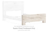 Lawroy - Light Natural - Queen Panel Footboard