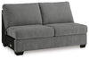 Birkdale Court - Gray - Armless Loveseat