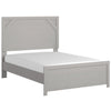 Cottonburg - Light Gray / White - Full Panel Rails