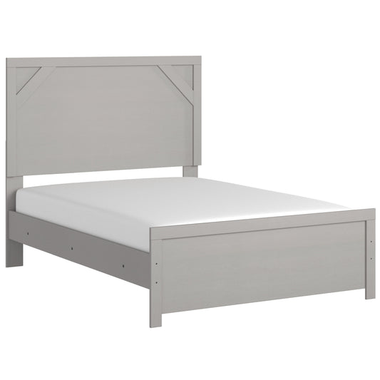 Cottonburg - Light Gray / White - Full Panel Rails