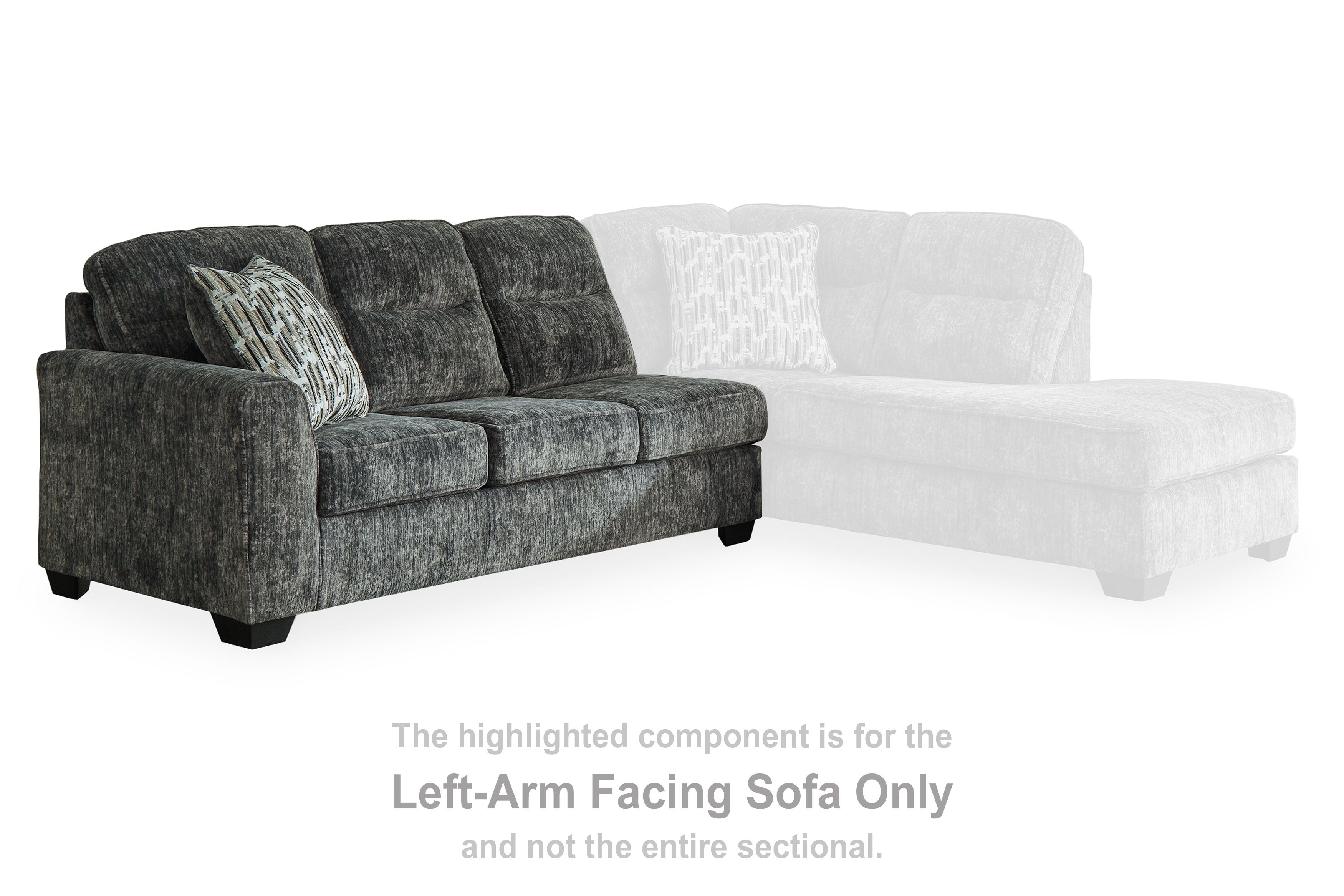 Lonoke - Gunmetal - Laf Sofa