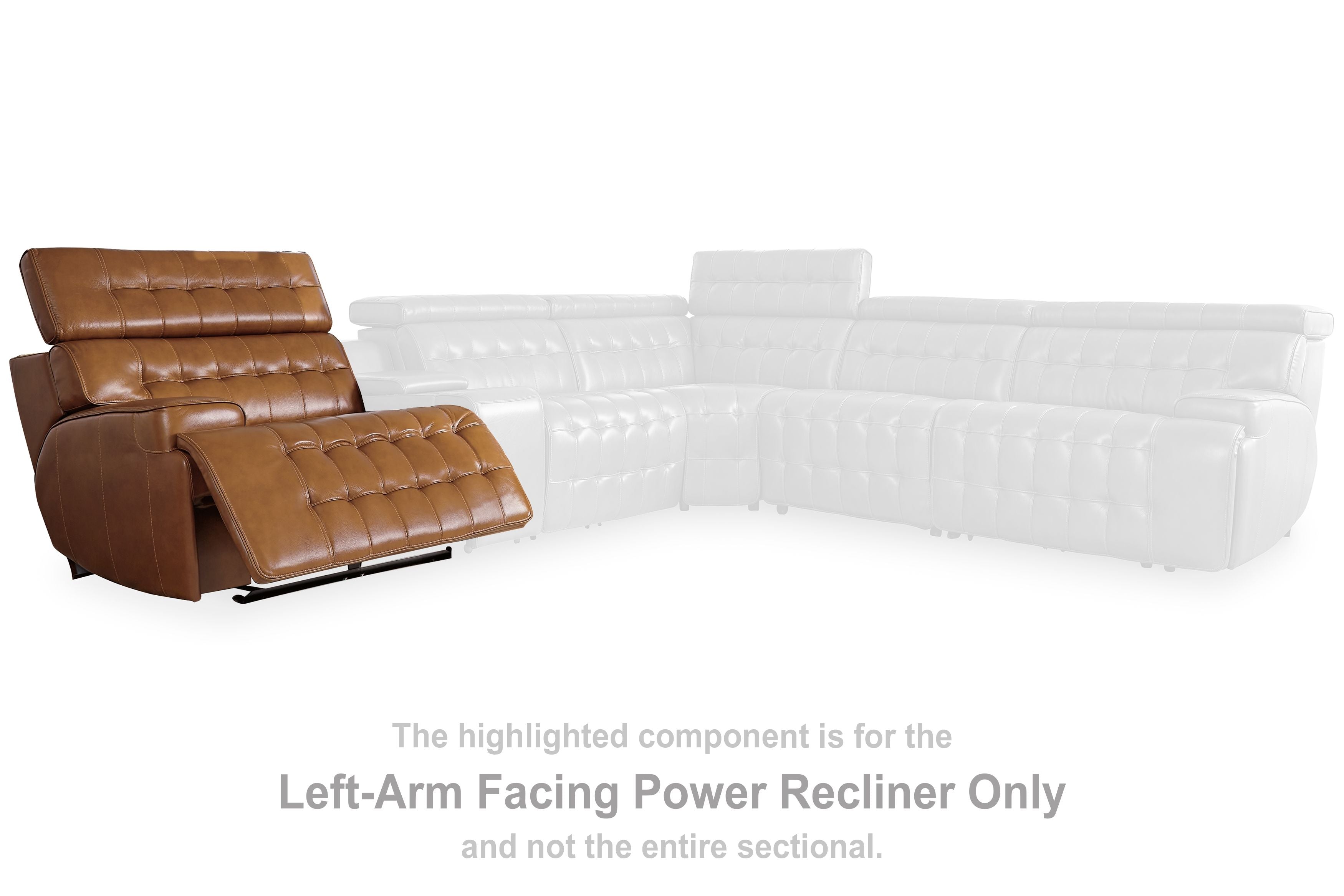 Temmpton - Chocolate - Laf Zero Wall Power Recliner