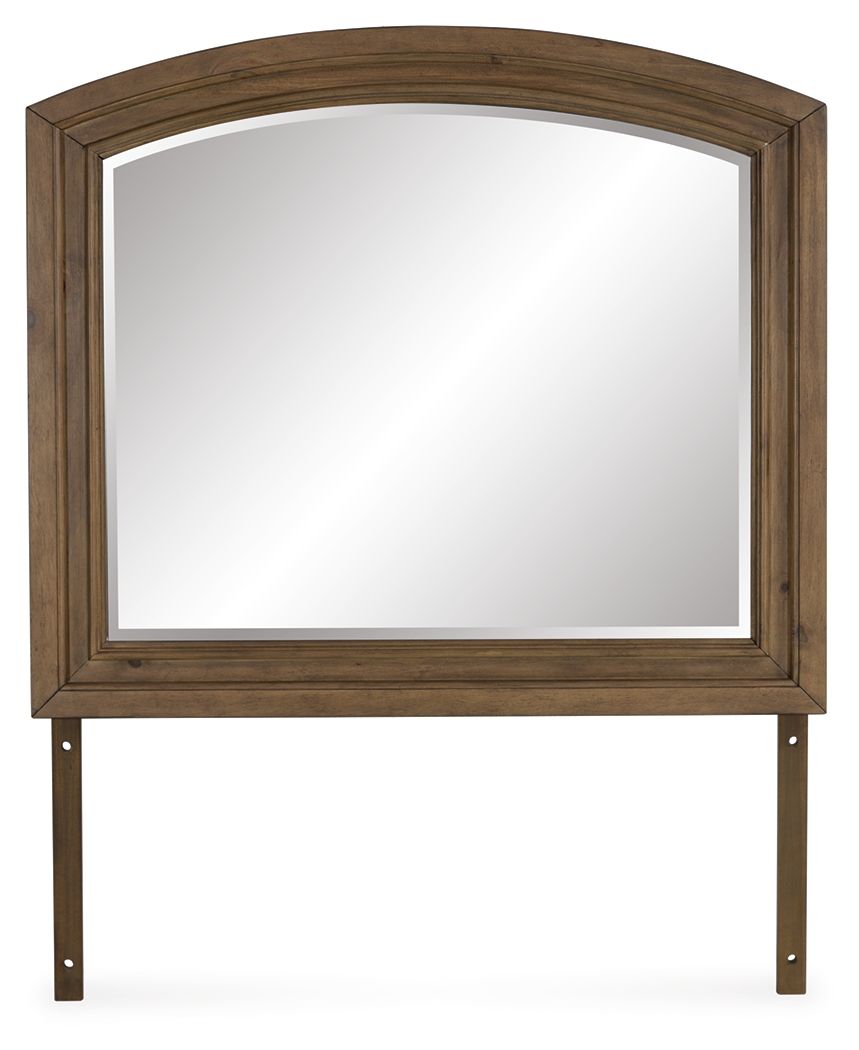 Feddinger - Medium Brown - Bedroom Mirror