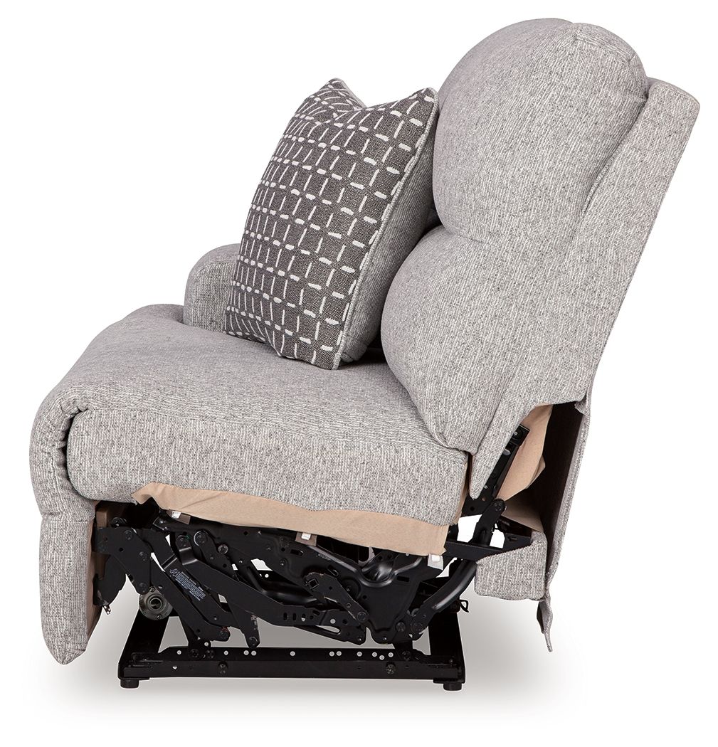 Acklen Place - Pewter - Laf Zero Wall Power Recliner