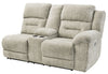 Family - Pewter - Raf Dbl Rec Pwr Con Loveseat