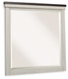 Darborn - Gray / Brown - Bedroom Mirror