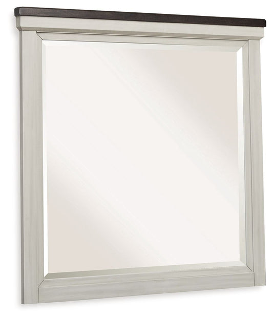 Darborn - Gray / Brown - Bedroom Mirror