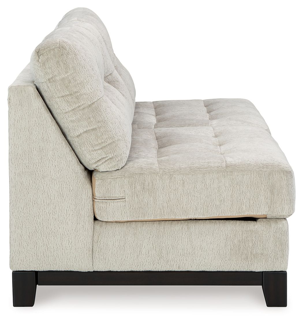 Maxon Place - Stone - Armless Loveseat