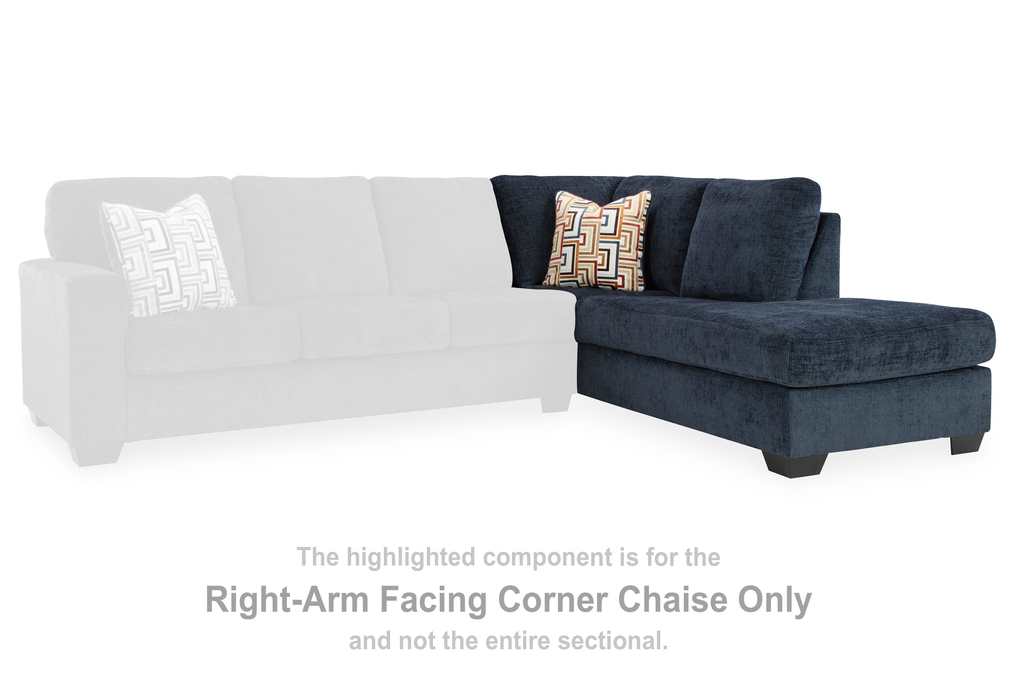 Aviemore - Ink - Raf Corner Chaise