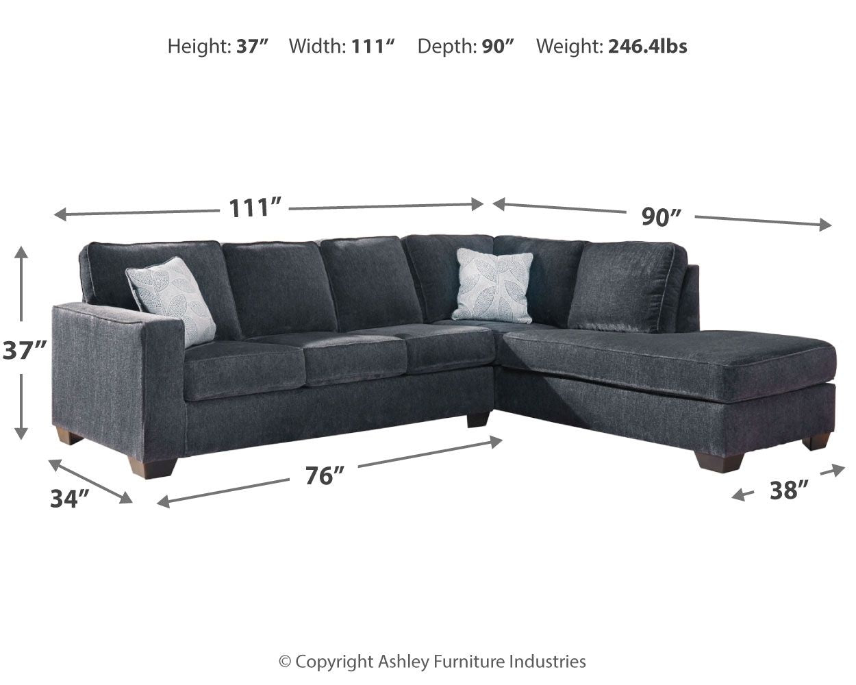 Altari - Sleeper Sectional