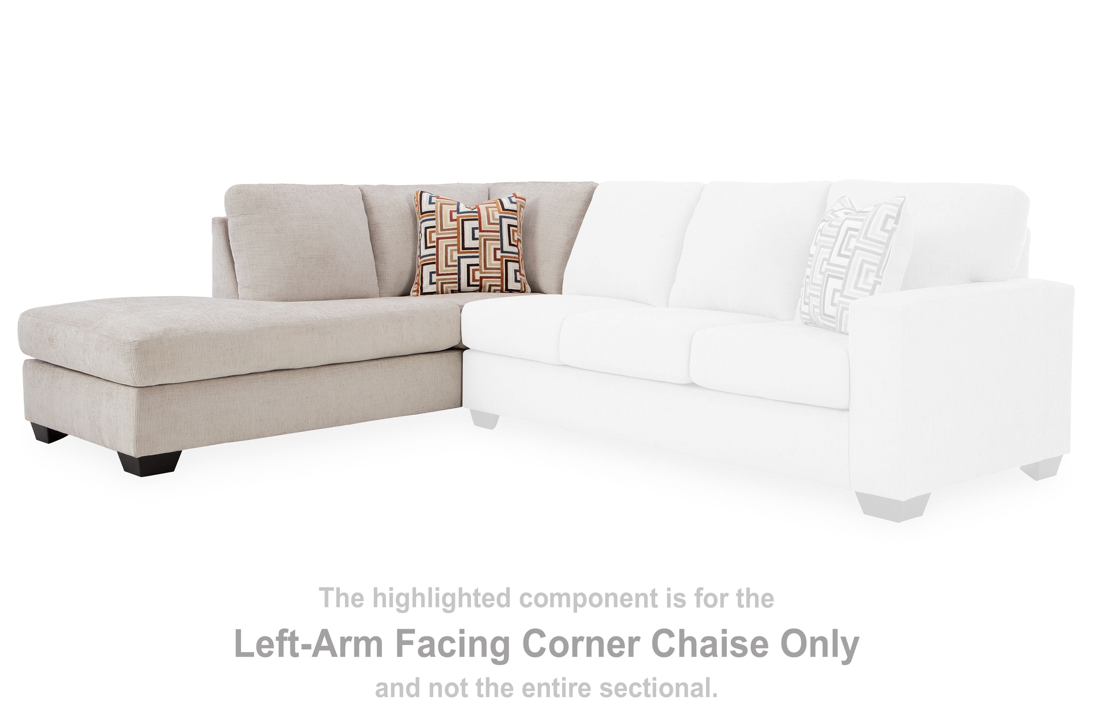 Aviemore - Stone - Laf Corner Chaise