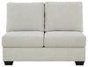 Lowder - Stone - Armless Loveseat