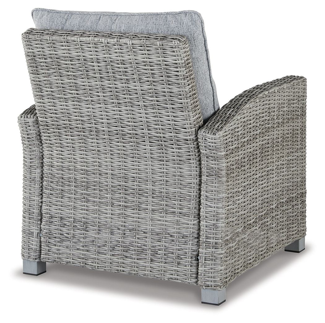 Naples Beach - Light Gray - Lounge Chair w/Cushion