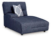 Acklen Place - Navy - Laf Power Reclining Back Chaise