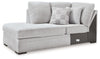 Gabyleigh - Nickel - Laf Corner Chaise