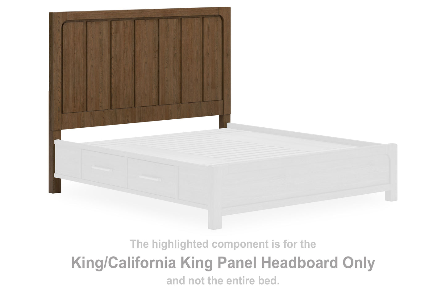 Cabalynn - Light Brown - King/ California King Panel Headboard