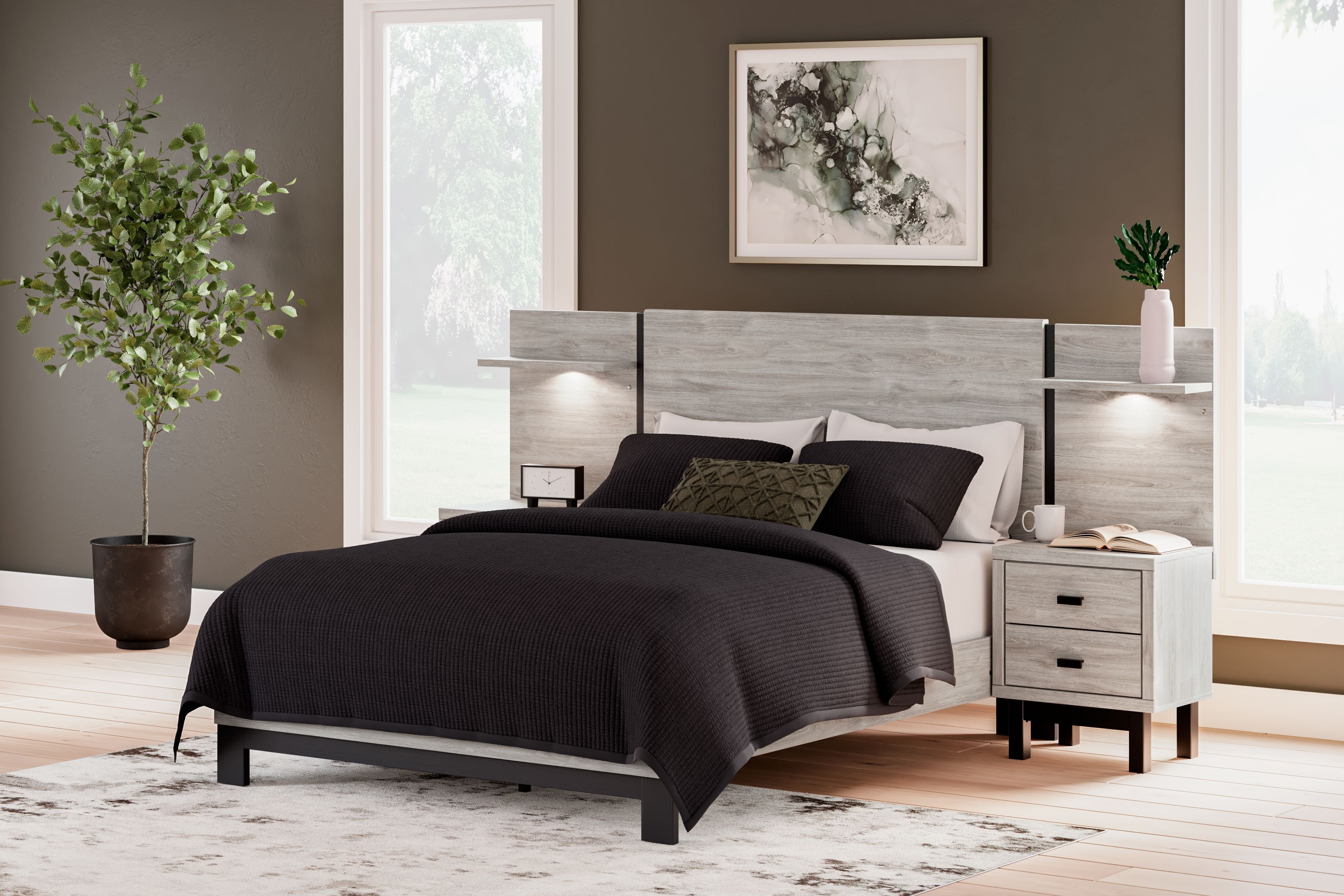 Vessalli - Panel Bedroom Set