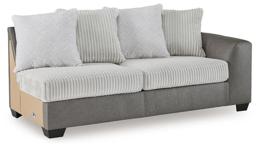 Clairette Court - Alloy - Raf Sofa