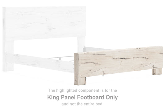 Lawroy - Light Natural - King Panel Footboard