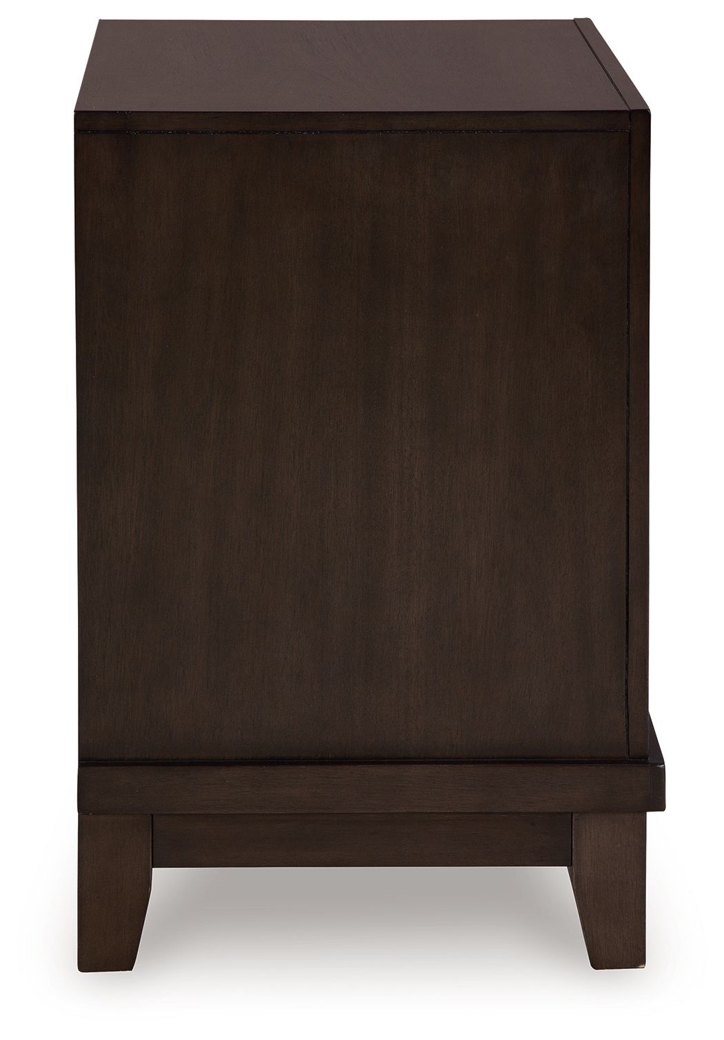 Neymorton - Dark Grayish Brown - Two Drawer Night Stand