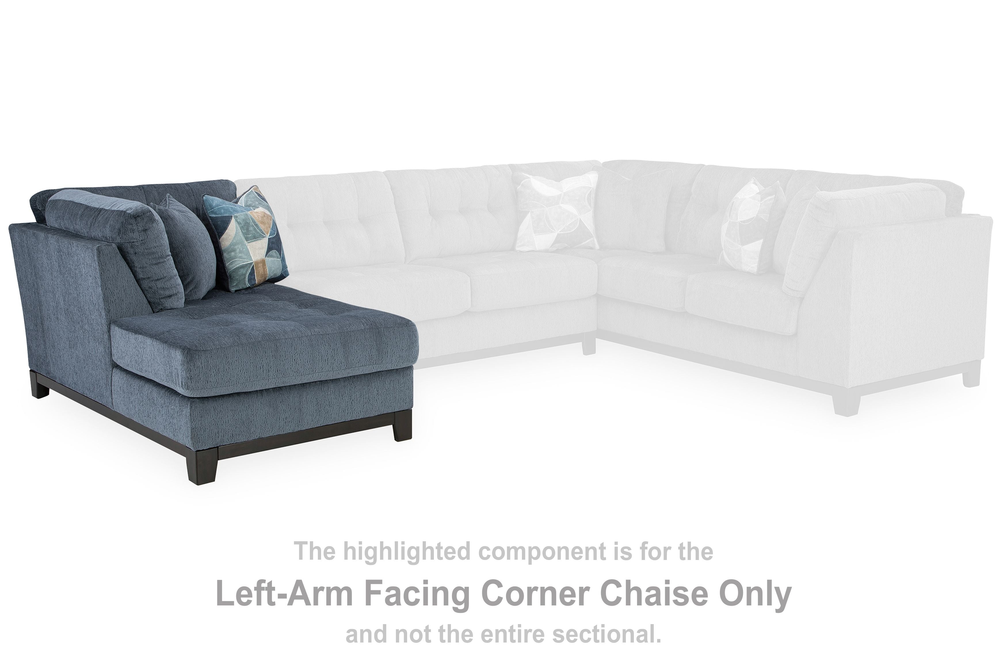 Maxon Place - Navy - Laf Corner Chaise