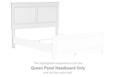 Fortman - White - Queen Panel Headboard