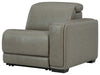 Correze - Gray - Raf Zero Wall Power Recliner