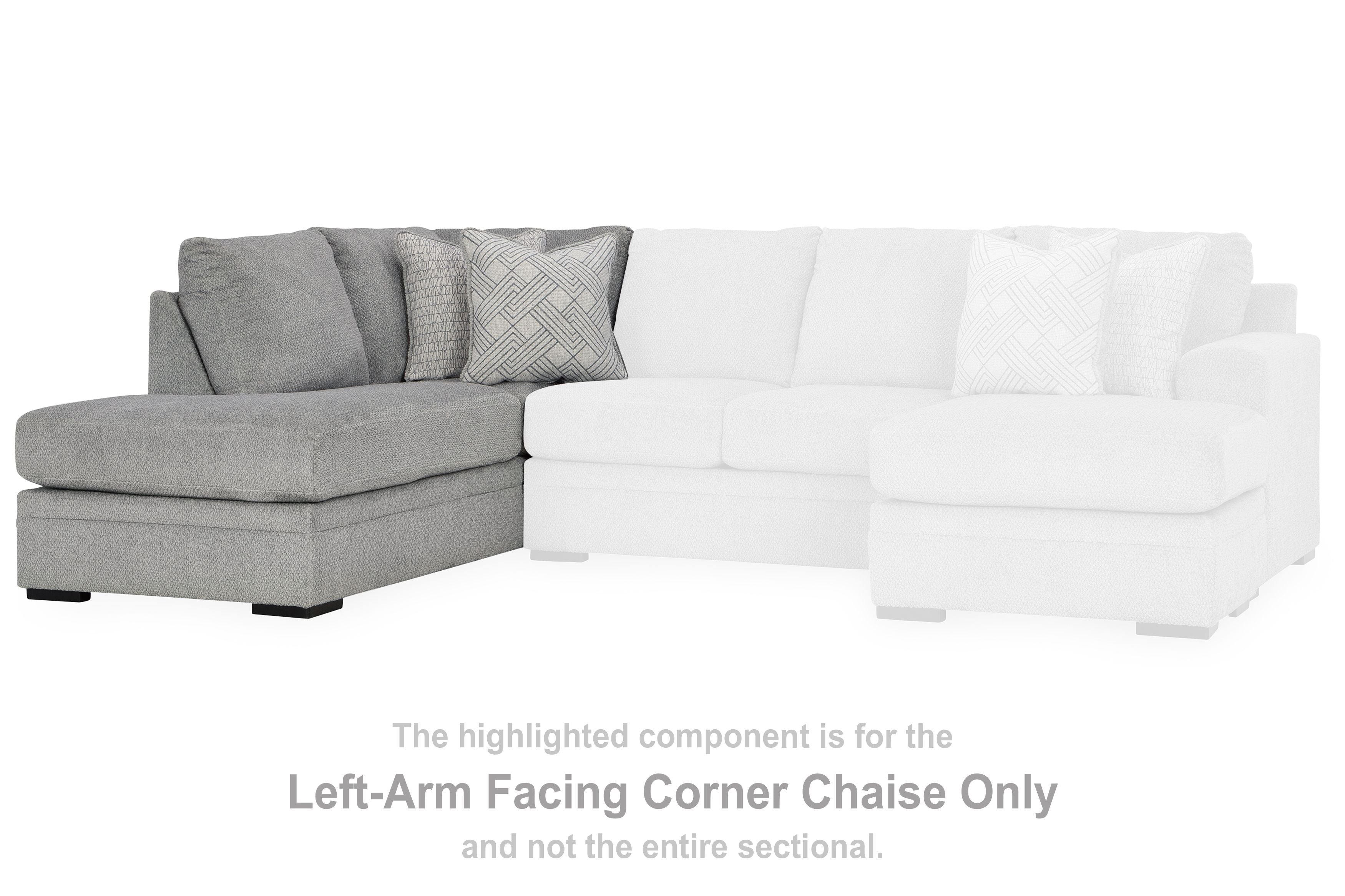 Casselbury - Cement - Laf Corner Chaise