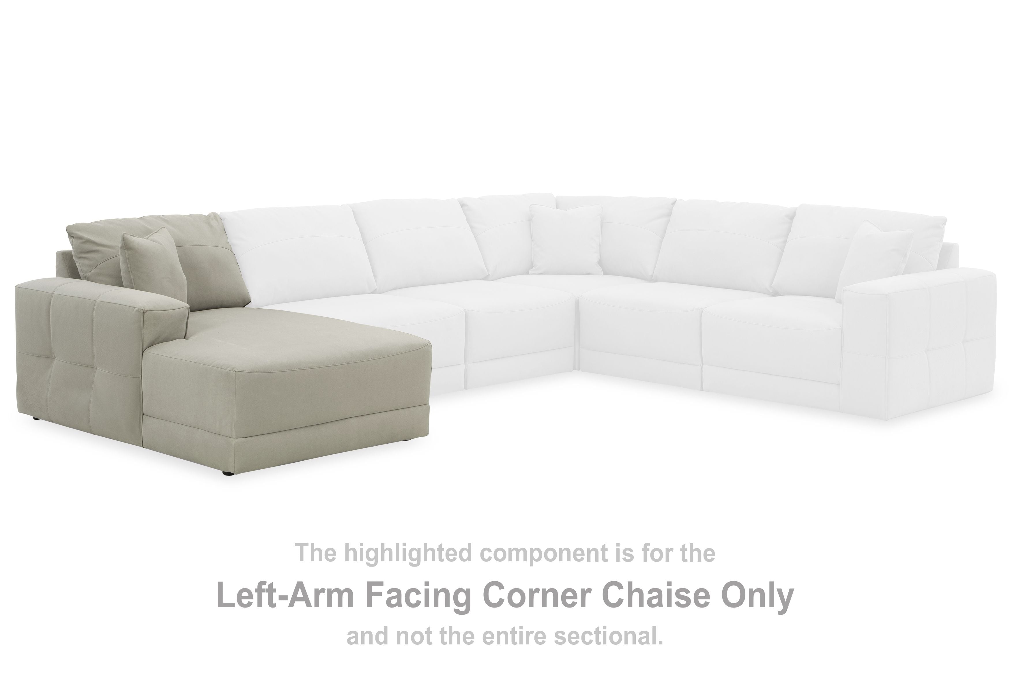 Next-gen Gaucho - Gray - Laf Corner Chaise