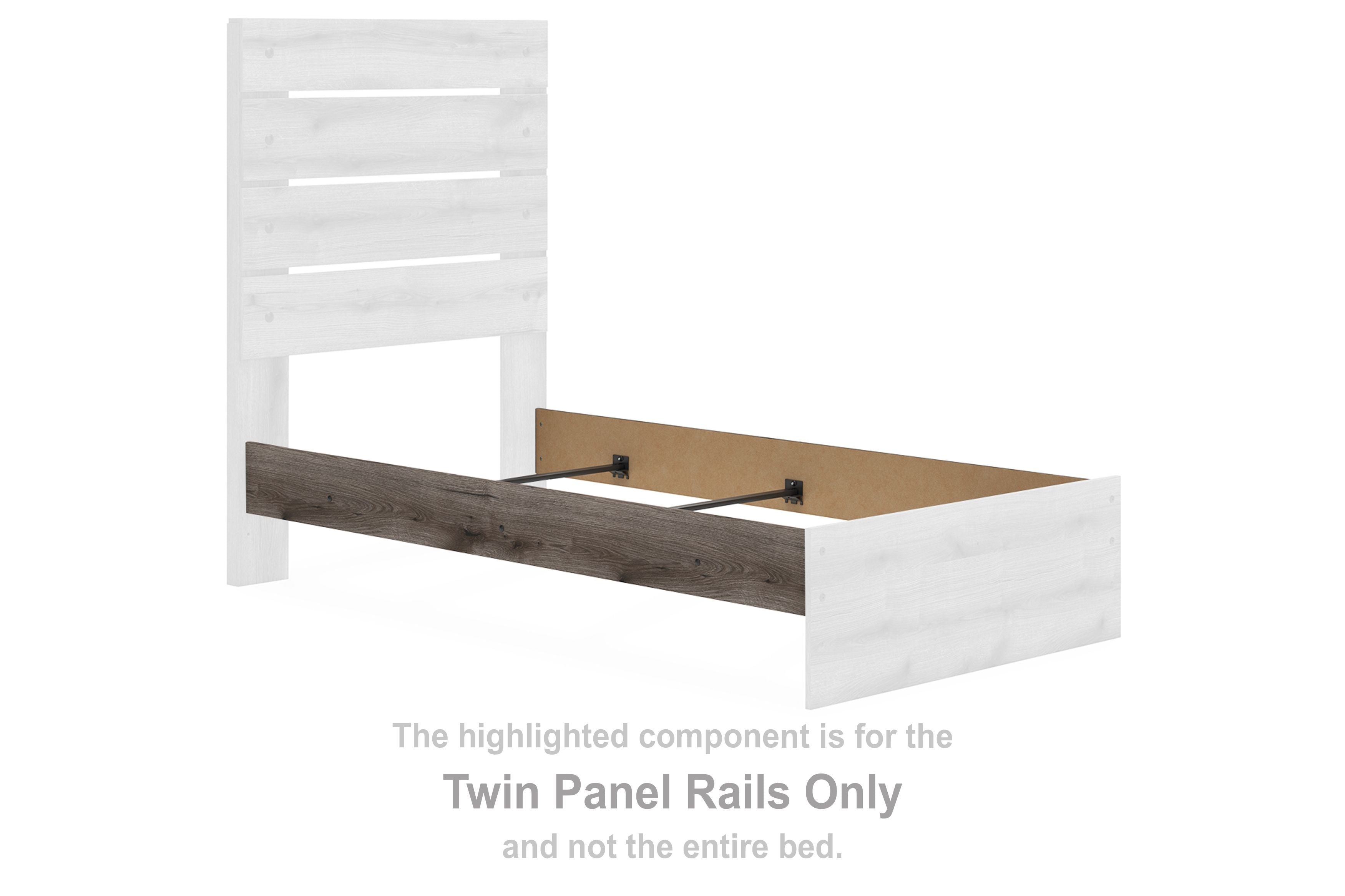 Graystorm - Brown Gray - Twin Panel Rails