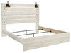 Cambeck - Whitewash - King Panel Footboard