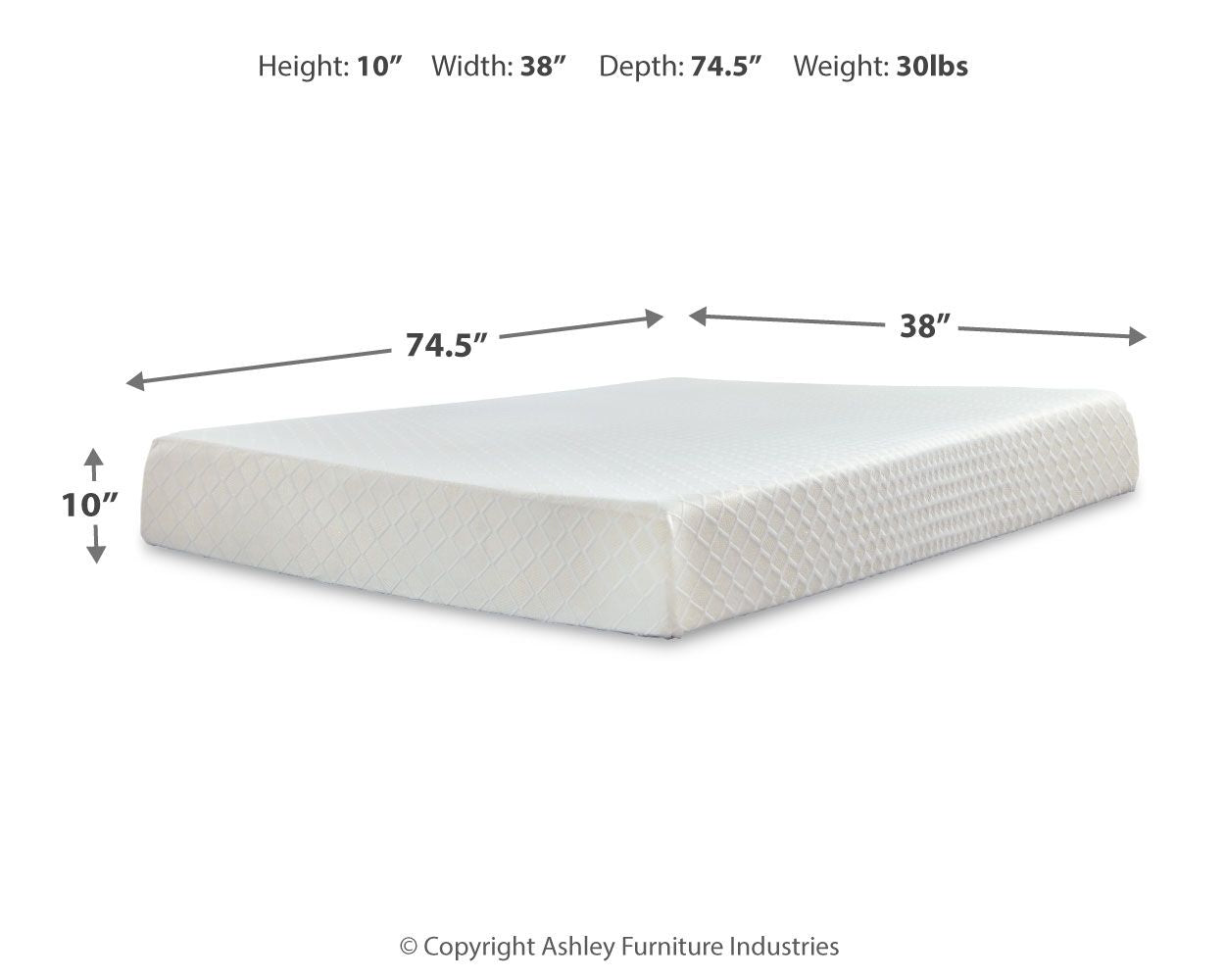 Chime - Firm Memory Foam Mattress