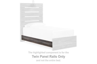 Drystan - Brown / Beige - Twin Panel Rails