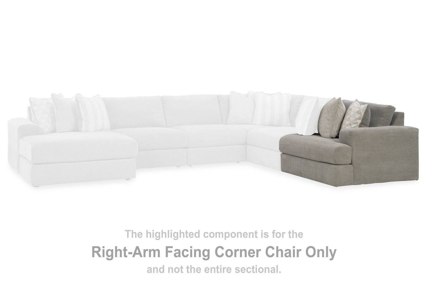 Avaliyah - Ash - Raf Corner Chair