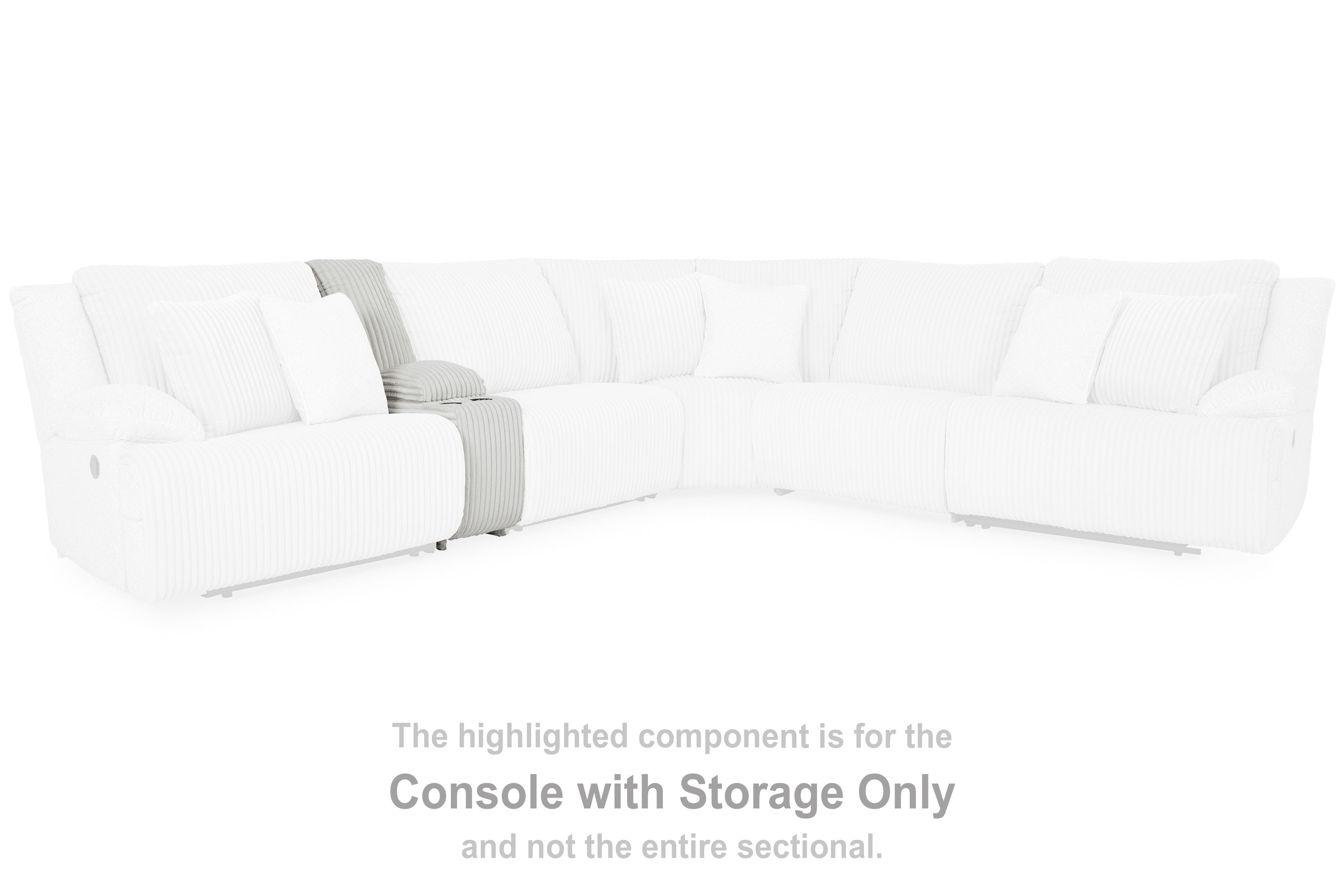 Top Tier - Alloy - Console With Storage