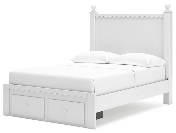 Mollviney - Storage Panel Bedroom Set