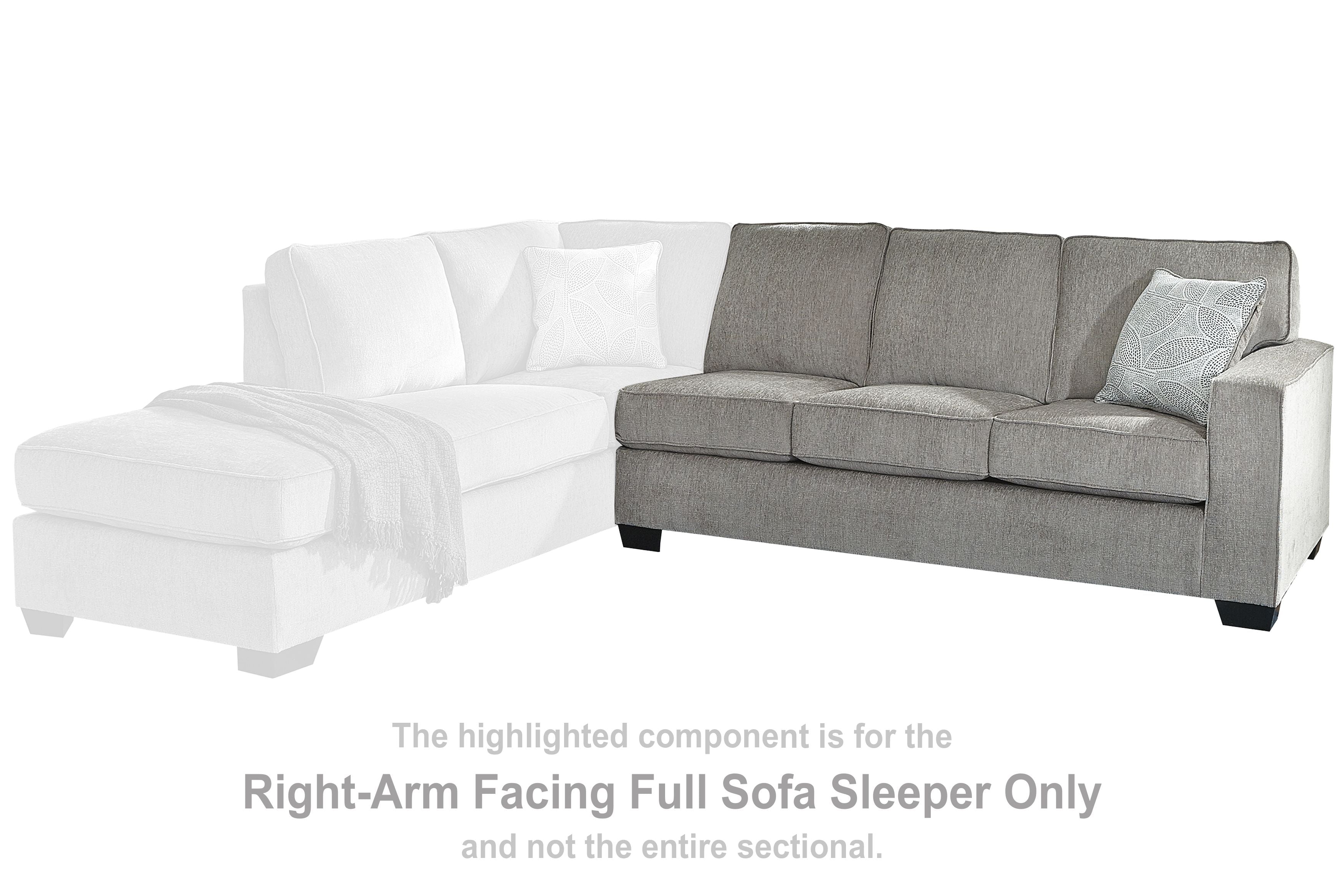 Altari - Alloy - Raf Full Sofa Sleeper