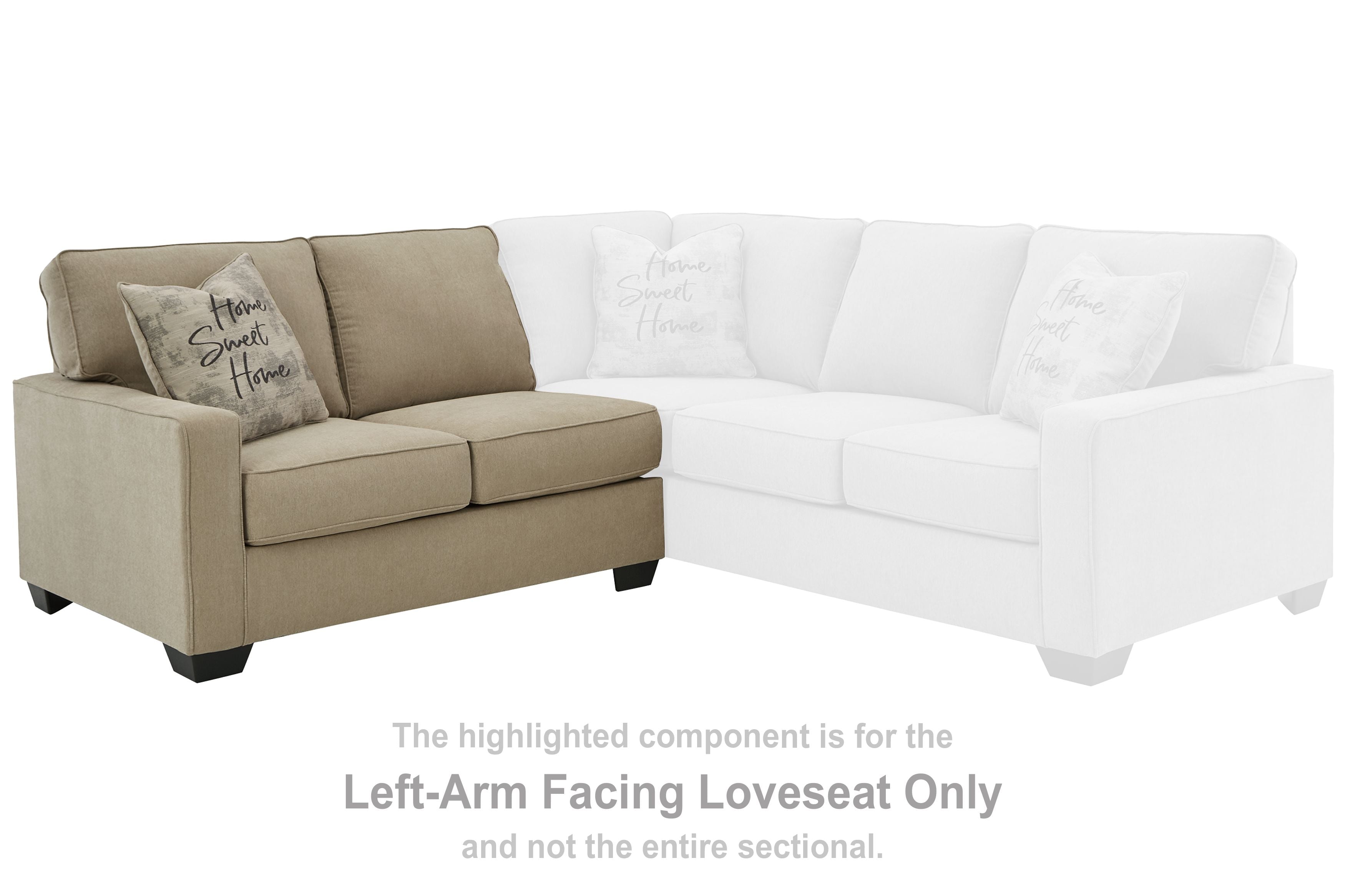 Lucina - Quartz - Laf Loveseat